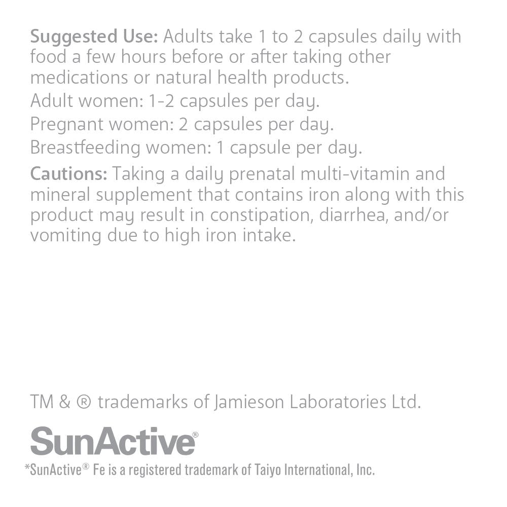 Lorna Vanderhaeghe 补铁胶囊 （60粒）