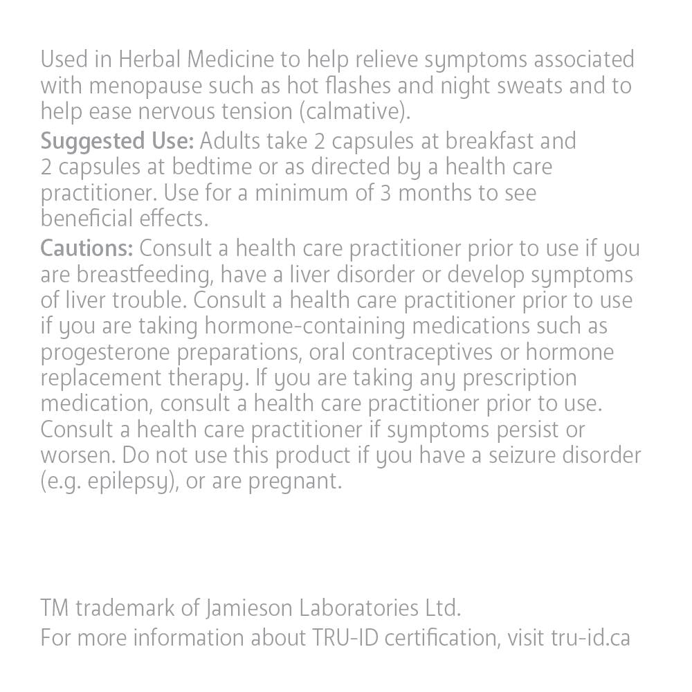 Lorna Vanderhaeghe 緩解更年期症狀營養配方（含300毫克鼠尾草），120粒素食膠囊