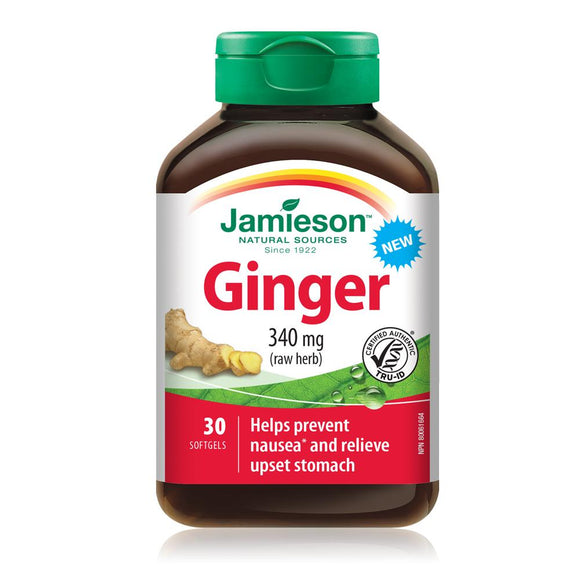 Jamieson Ginger 30 softgels