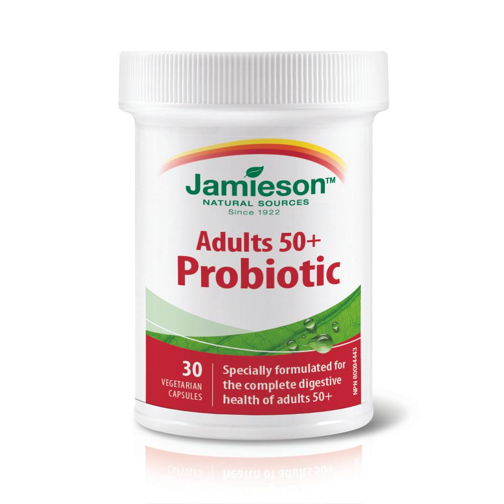 健美生 Jamieson Probiotic Complex For Adults 50 +, 30 capsules bottle